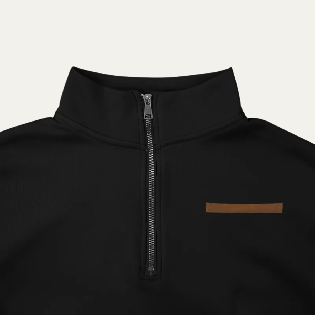 VogeLuxe | Sweat-shirt à col montant zippé pour homme 8