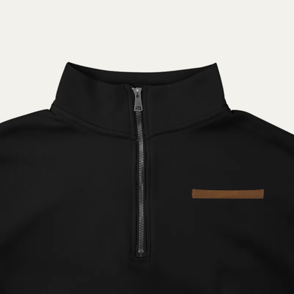 VogeLuxe | Sweat-shirt à col montant zippé pour homme 8