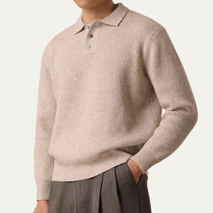 VogeLuxe | Sweat-shirt à col zippé doublé sherpa pour homme 3