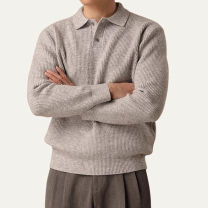 VogeLuxe | Sweat-shirt à col zippé doublé sherpa pour homme 5