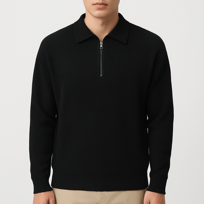 VogeLuxe | Sweat-shirt à demi-zip pour homme 0