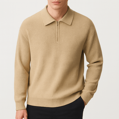 VogeLuxe | Sweat-shirt à demi-zip pour homme 1