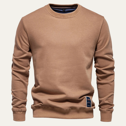 Sweat-shirt Homme Col Rond Coton Confortable
