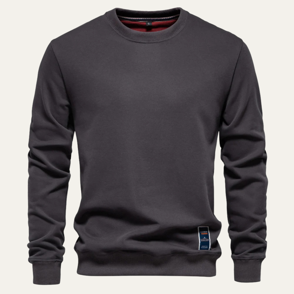 VogeLuxe | Sweat-shirt classique à col rond pour homme 6