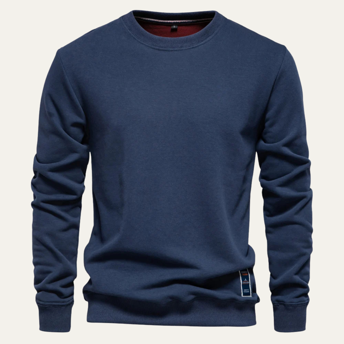 Sweat-shirt Homme Col Rond Coton Confortable