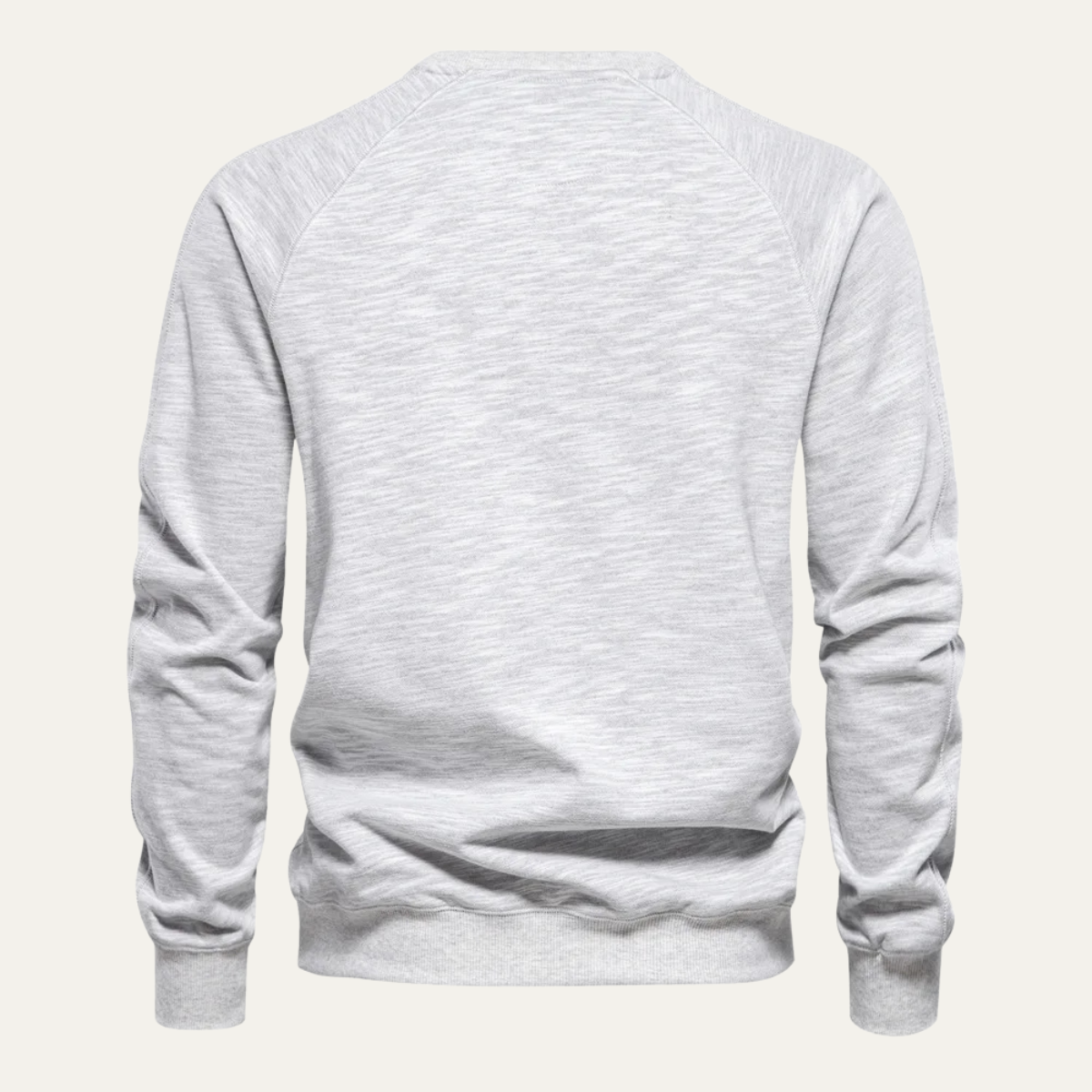 VogeLuxe | Sweat-shirt classique en coton à col rond pour homme 1