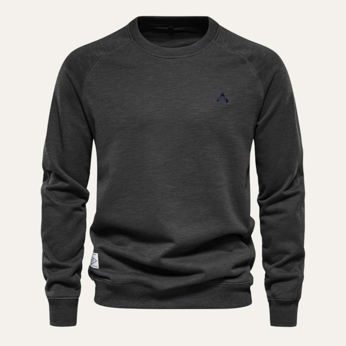 Sweat à col rond en coton homme confortable