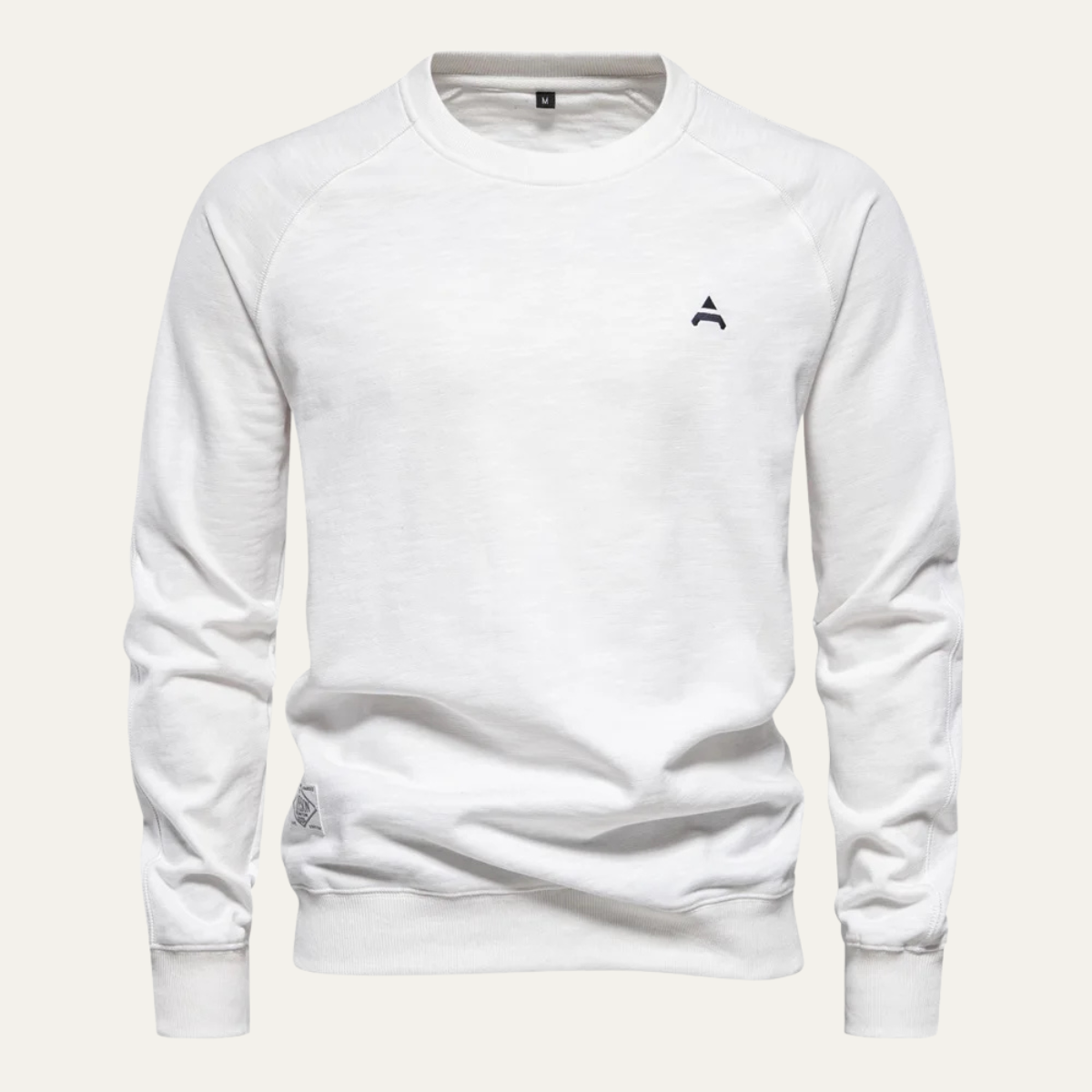 Sweat à col rond en coton homme confortable
