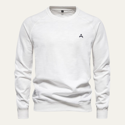 Sweat à col rond en coton homme confortable