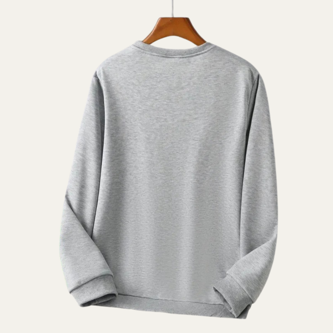 VogeLuxe | Sweat-shirt de Noël Rock On Santa pour homme 1
