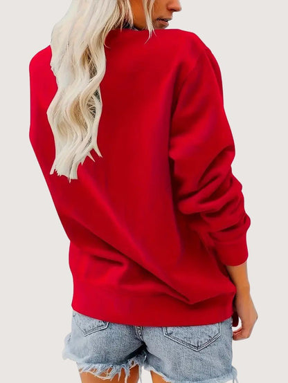 VogeLuxe | Sweat-shirt de Noël humoristique pour femme avec un écureuil 1