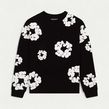 Sweat à fleurs femme décontracté et confortable - PanierRoyale