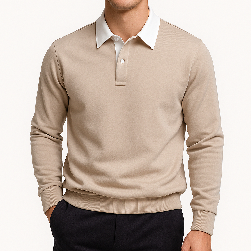 VogeLuxe | Sweat-shirt polo homme 5