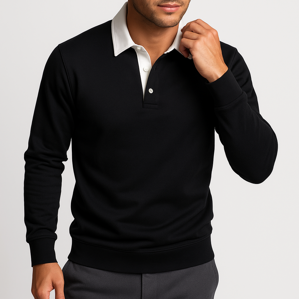 VogeLuxe | Sweat-shirt polo homme 6
