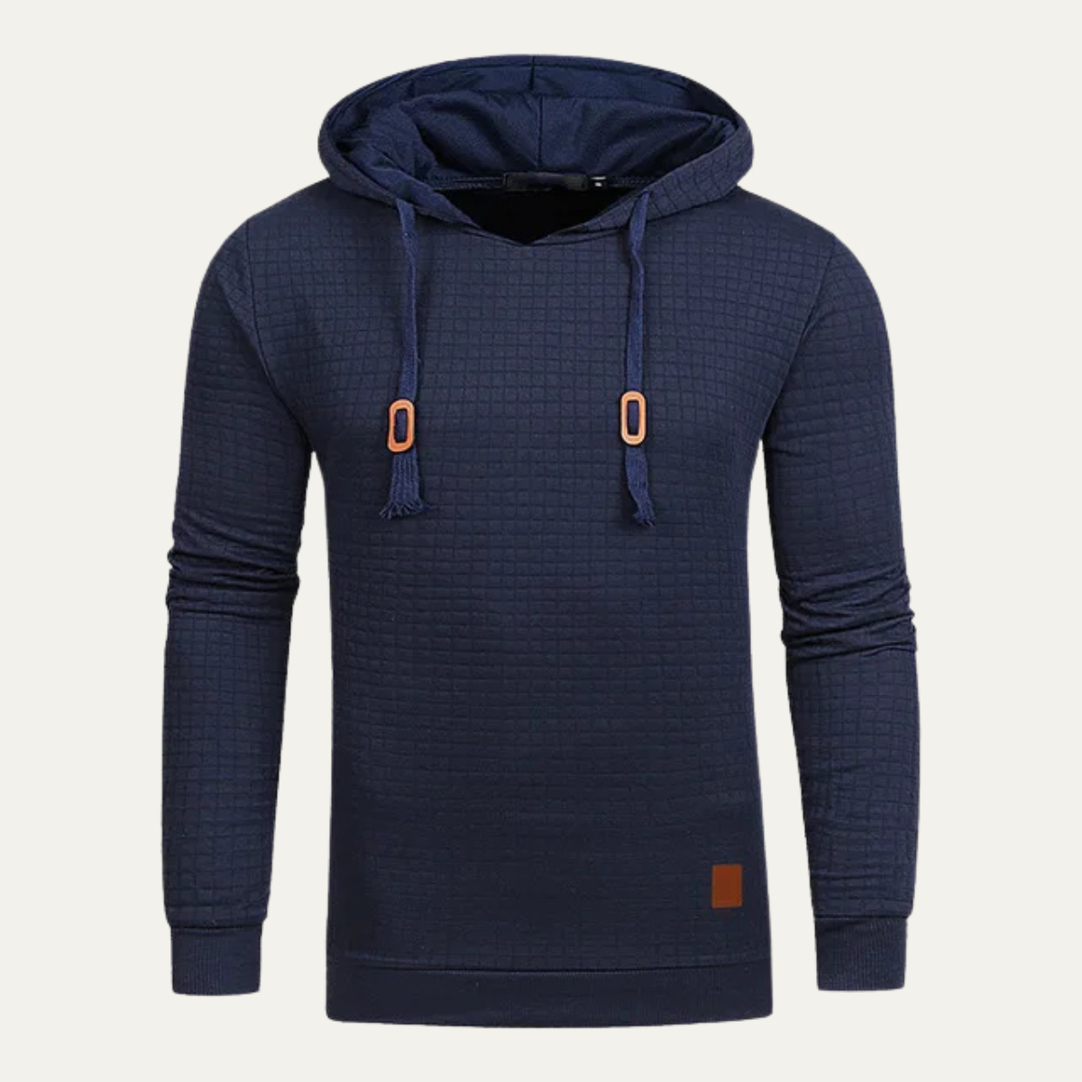 VogeLuxe | Sweat à capuche matelassé texturé pour homme 3