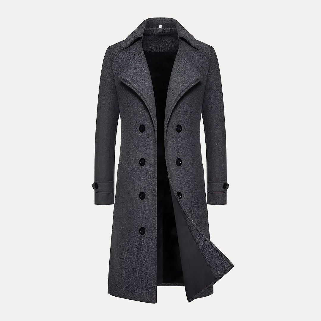 Imperméable Homme Trench-coat Laine Élégant