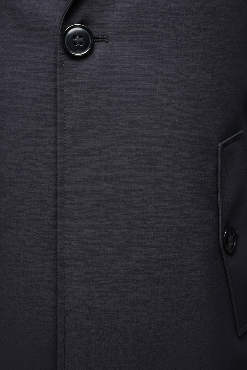 VogeLuxe | Trench-coat court classique pour homme 2