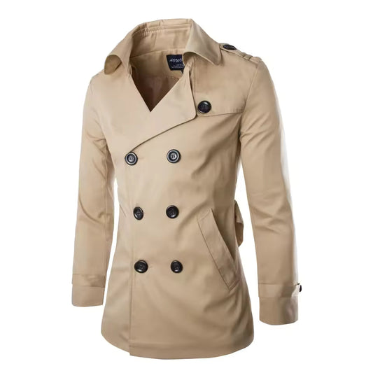 Imperméable Homme Classique à Capuche - PanierRoyale