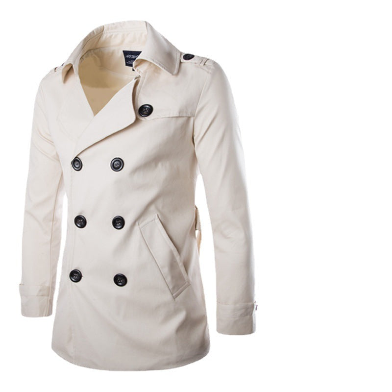VogeLuxe | Trench-coat croisé pour homme 2