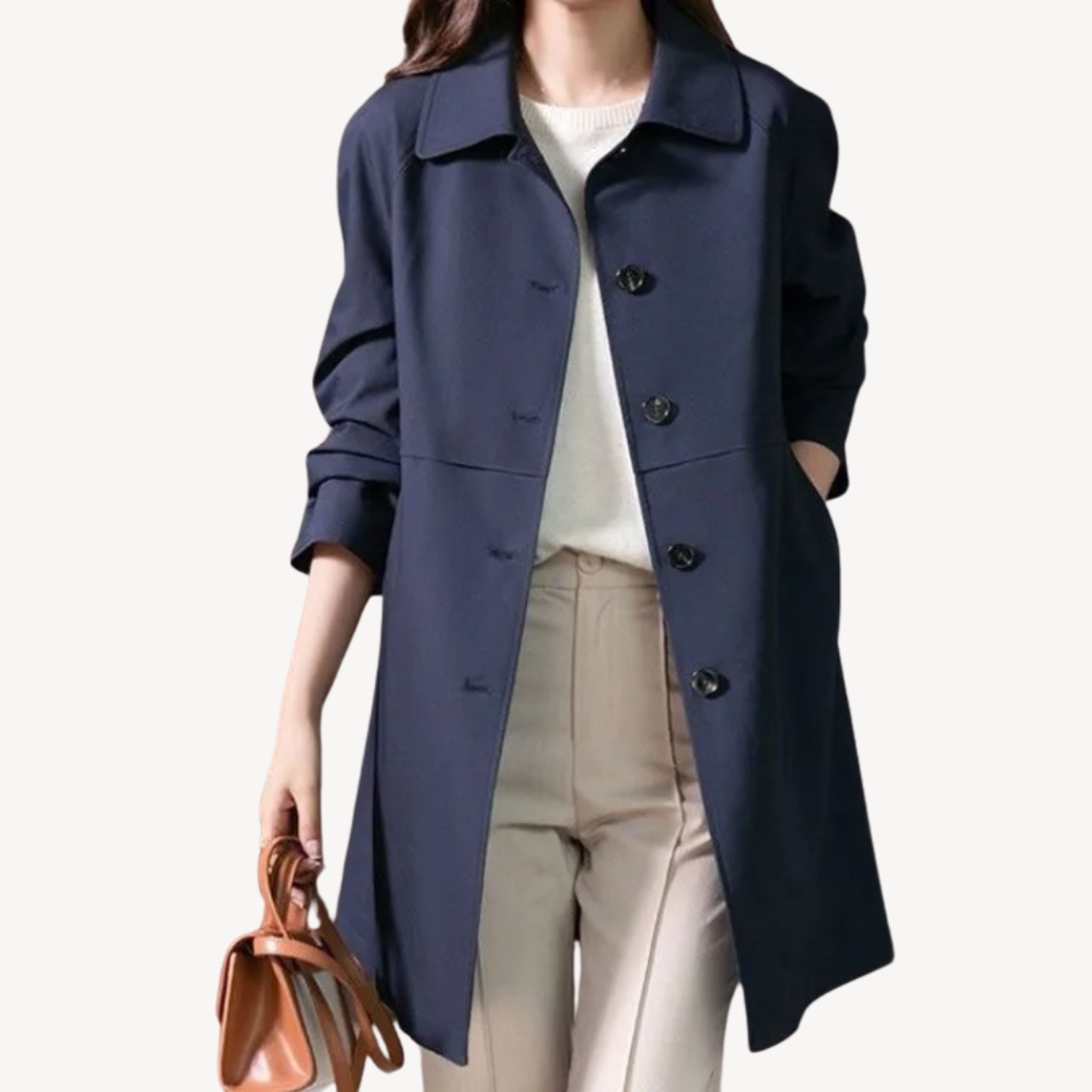 Manteau femme mi-long élégant et chic - PanierRoyale