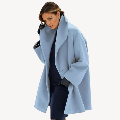Manteau femme tailleur noir élégant