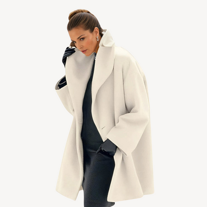 Manteau femme tailleur noir élégant