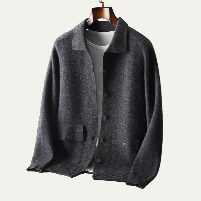 Chemise Veste Homme Décontractée en Coton