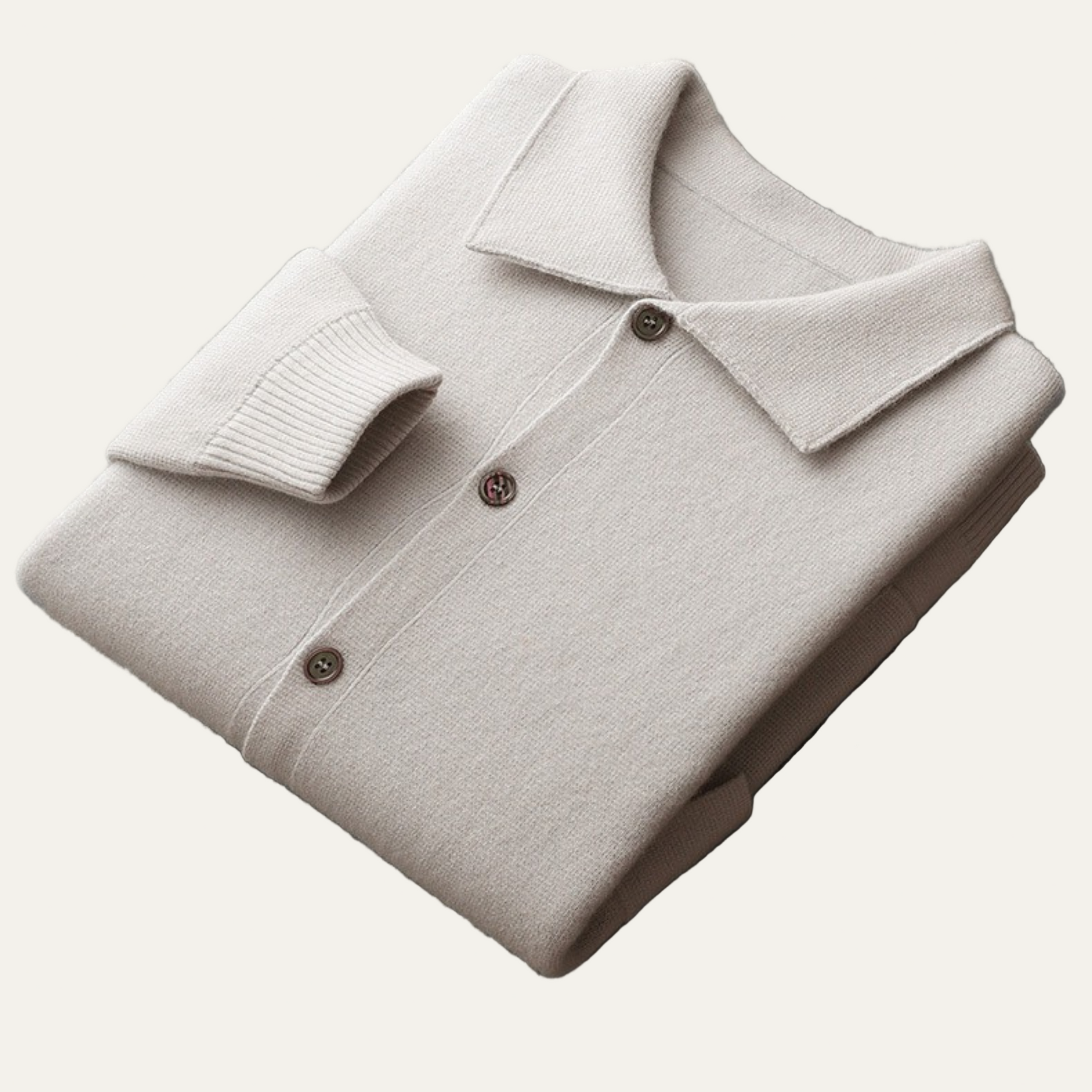 VogeLuxe | Veste-chemise décontractée en maille pour homme 5