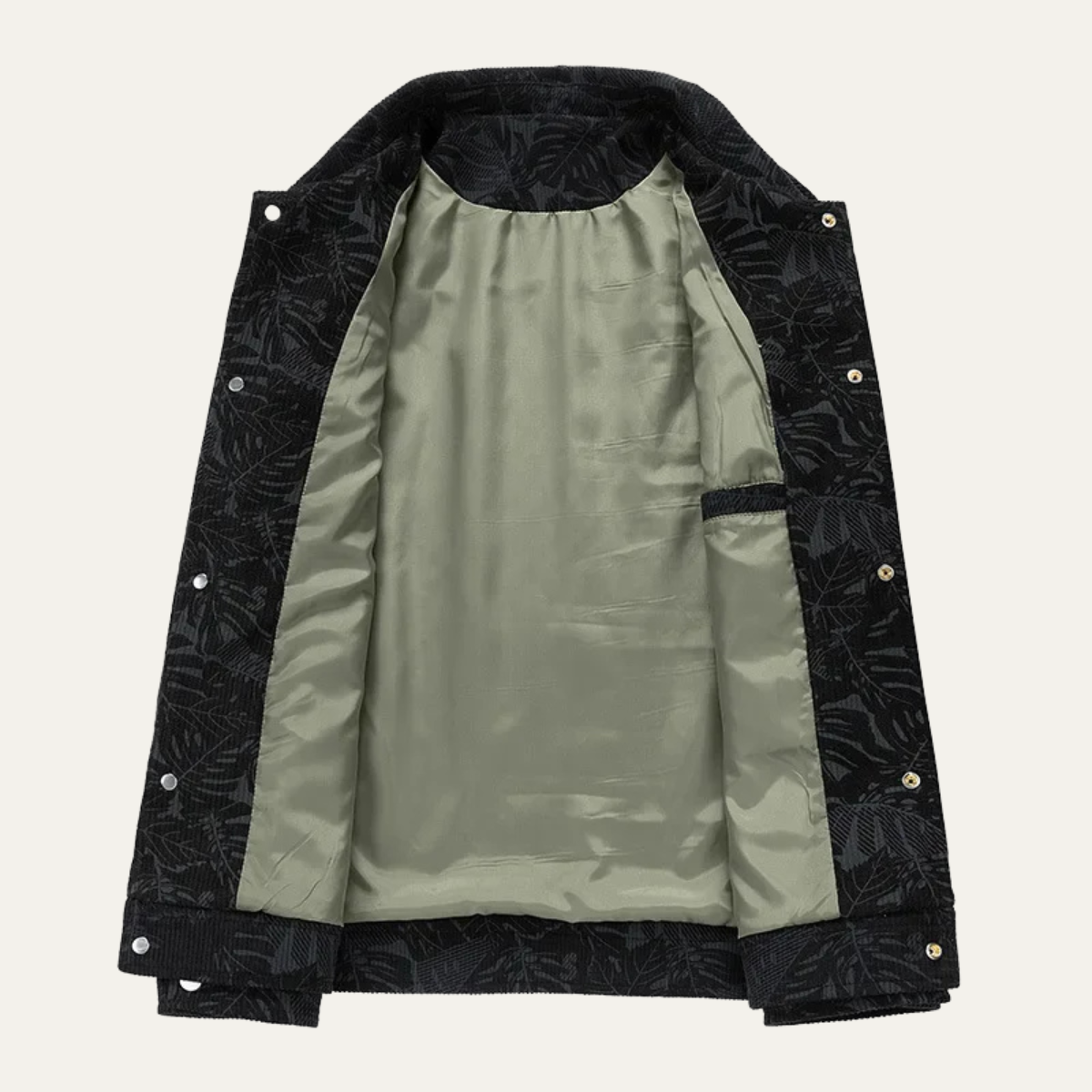 VogeLuxe | Veste-chemise en velours côtelé pour homme 3