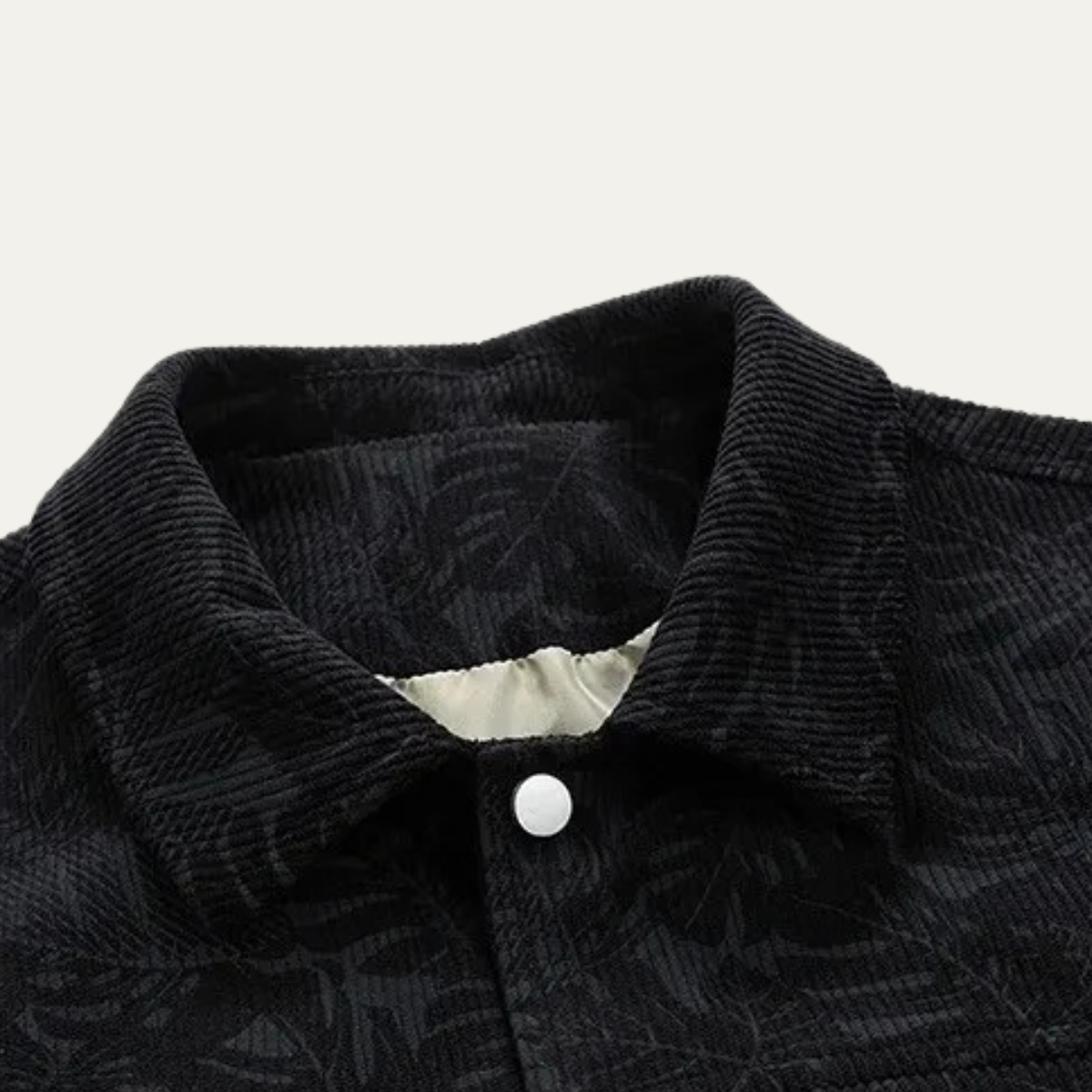 VogeLuxe | Veste-chemise en velours côtelé pour homme 4