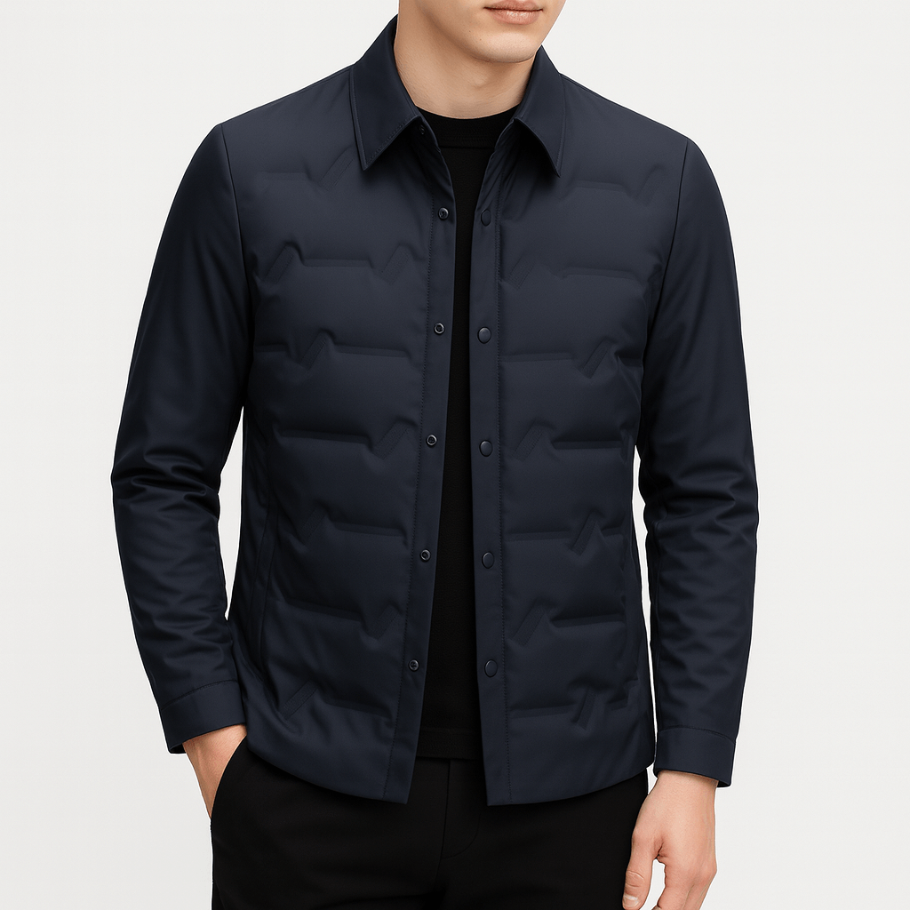 VogeLuxe | Veste-chemise matelassée pour homme 3