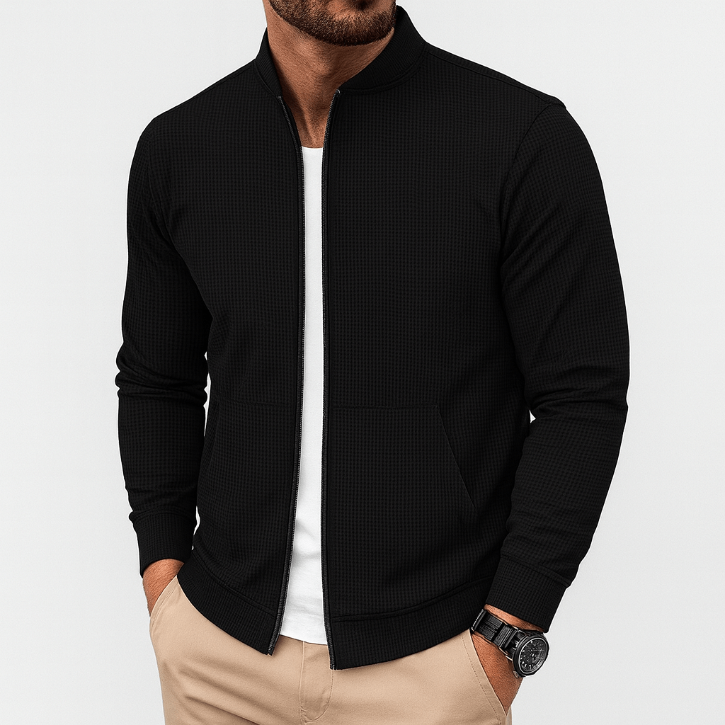 VogeLuxe | Veste-chemise zippée pour homme 0