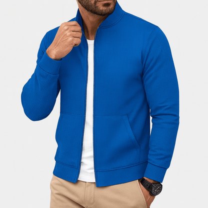 VogeLuxe | Veste-chemise zippée pour homme 1