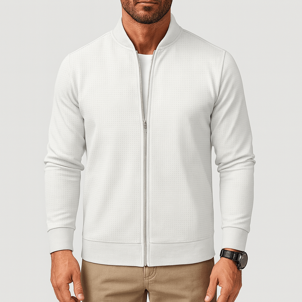 VogeLuxe | Veste-chemise zippée pour homme 2