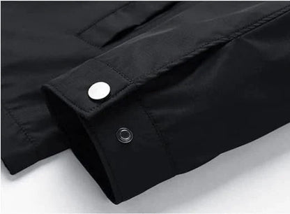 VogeLuxe | Veste Harrington légère à doublure à carreaux pour homme 6