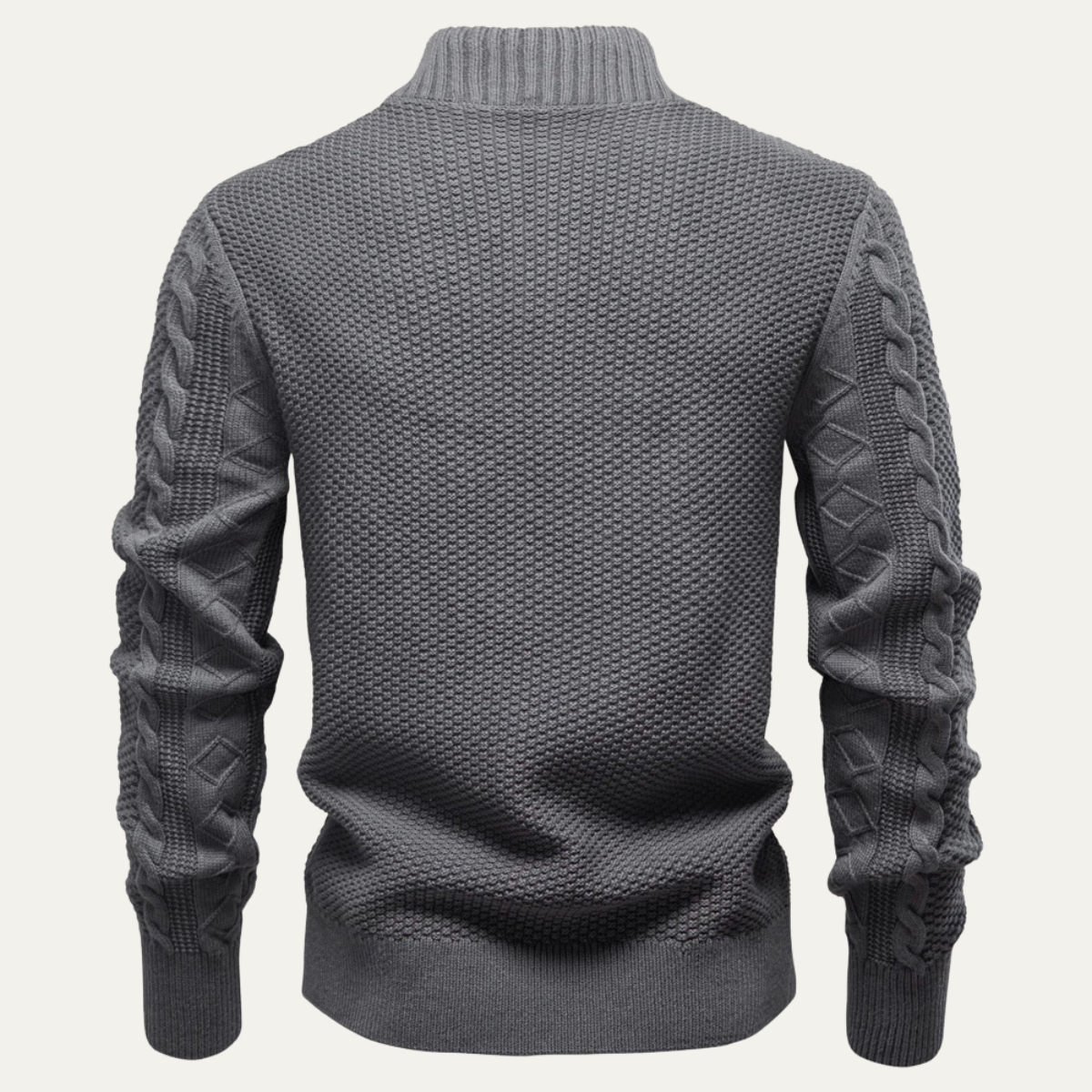 VogeLuxe | Veste à capuche matelassée doublée polaire pour homme 1