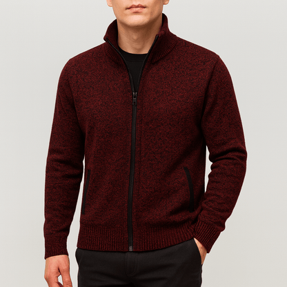 Veste zippée homme matelassée et imperméable
