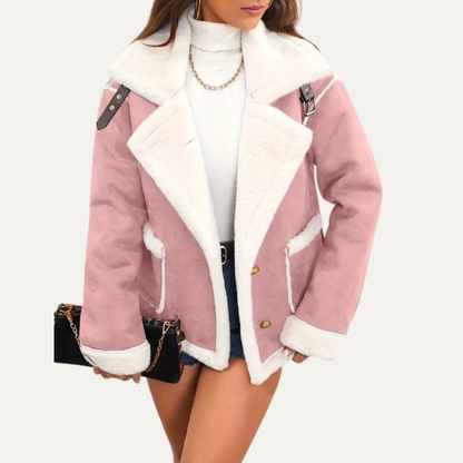 Veste aviateur femme courte et élégante - PanierRoyale