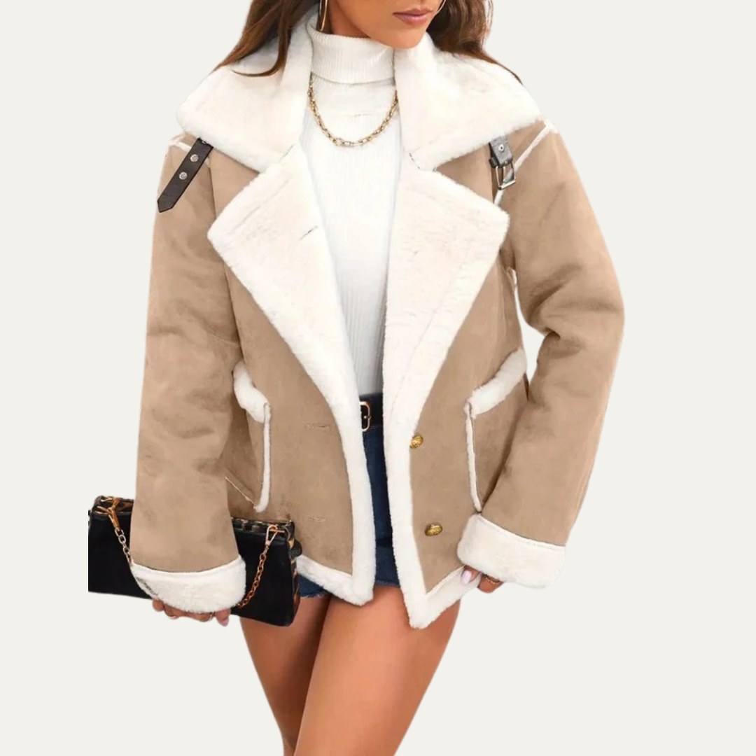 Veste aviateur femme courte et élégante
