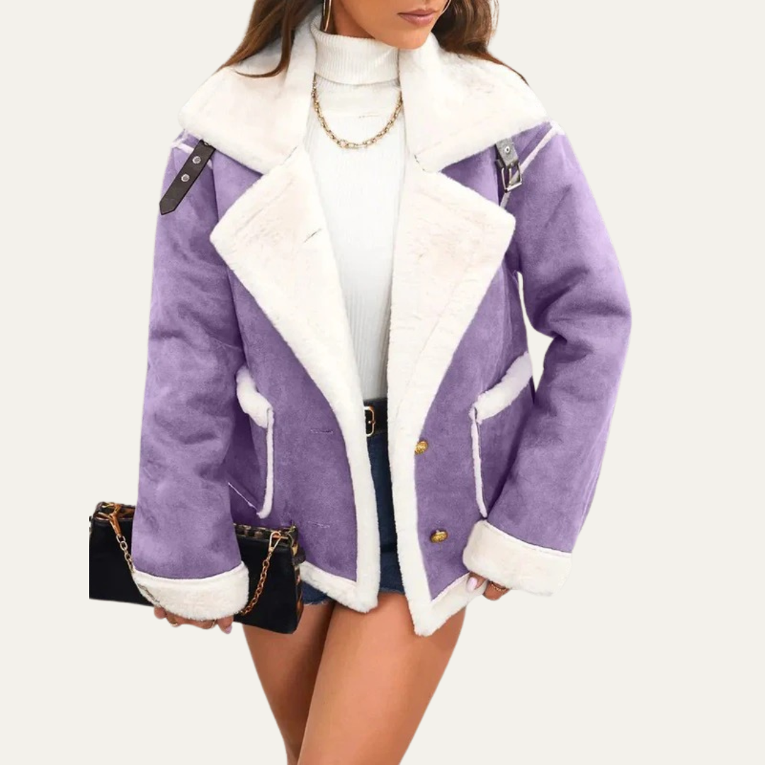 Veste aviateur femme courte et élégante