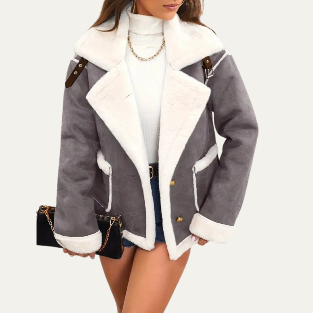 Veste aviateur femme courte et élégante