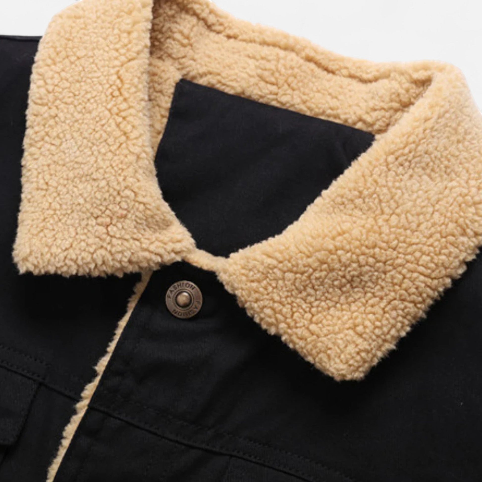 VogeLuxe | Veste bomber à col sherpa pour homme 3