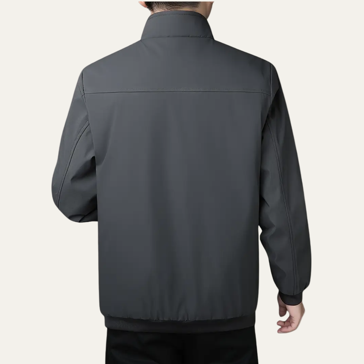 VogeLuxe | Veste bomber décontractée à fermeture éclair pour homme 1
