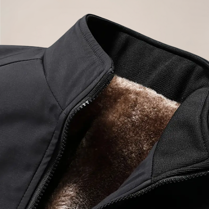 VogeLuxe | Veste bomber décontractée à fermeture éclair pour homme 4
