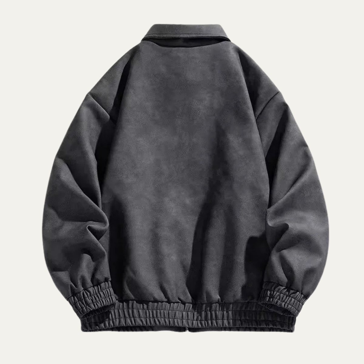 VogeLuxe | Veste bomber homme effet daim 1