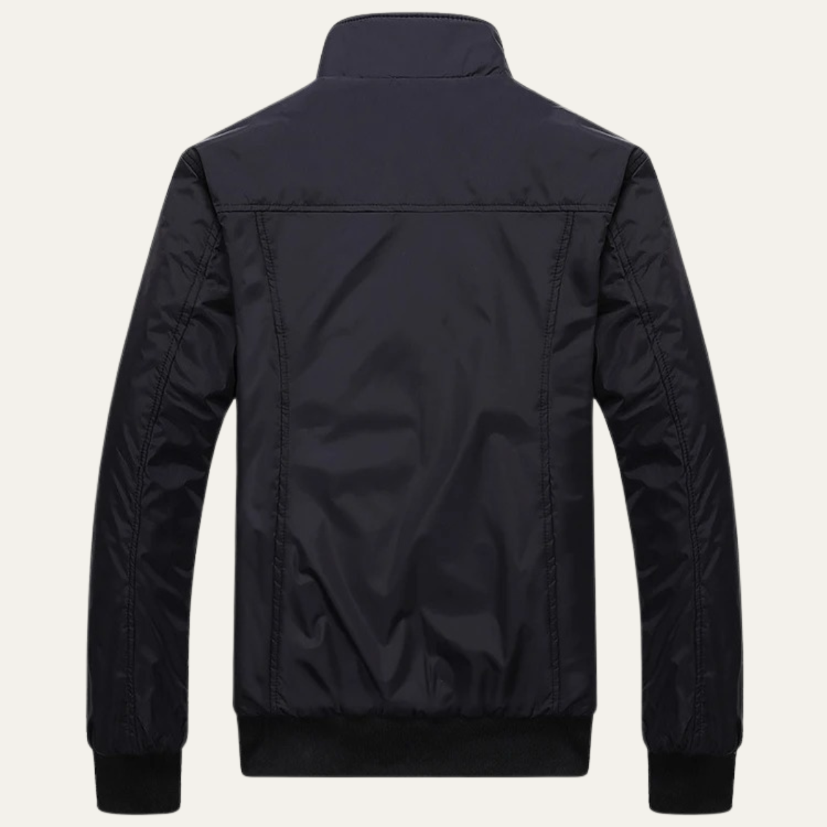 VogeLuxe | Veste bomber légère classique à col montant pour homme 2
