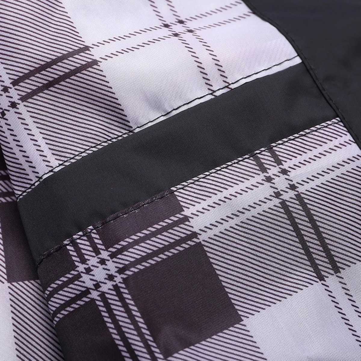 VogeLuxe | Veste bomber légère classique à col montant pour homme 6