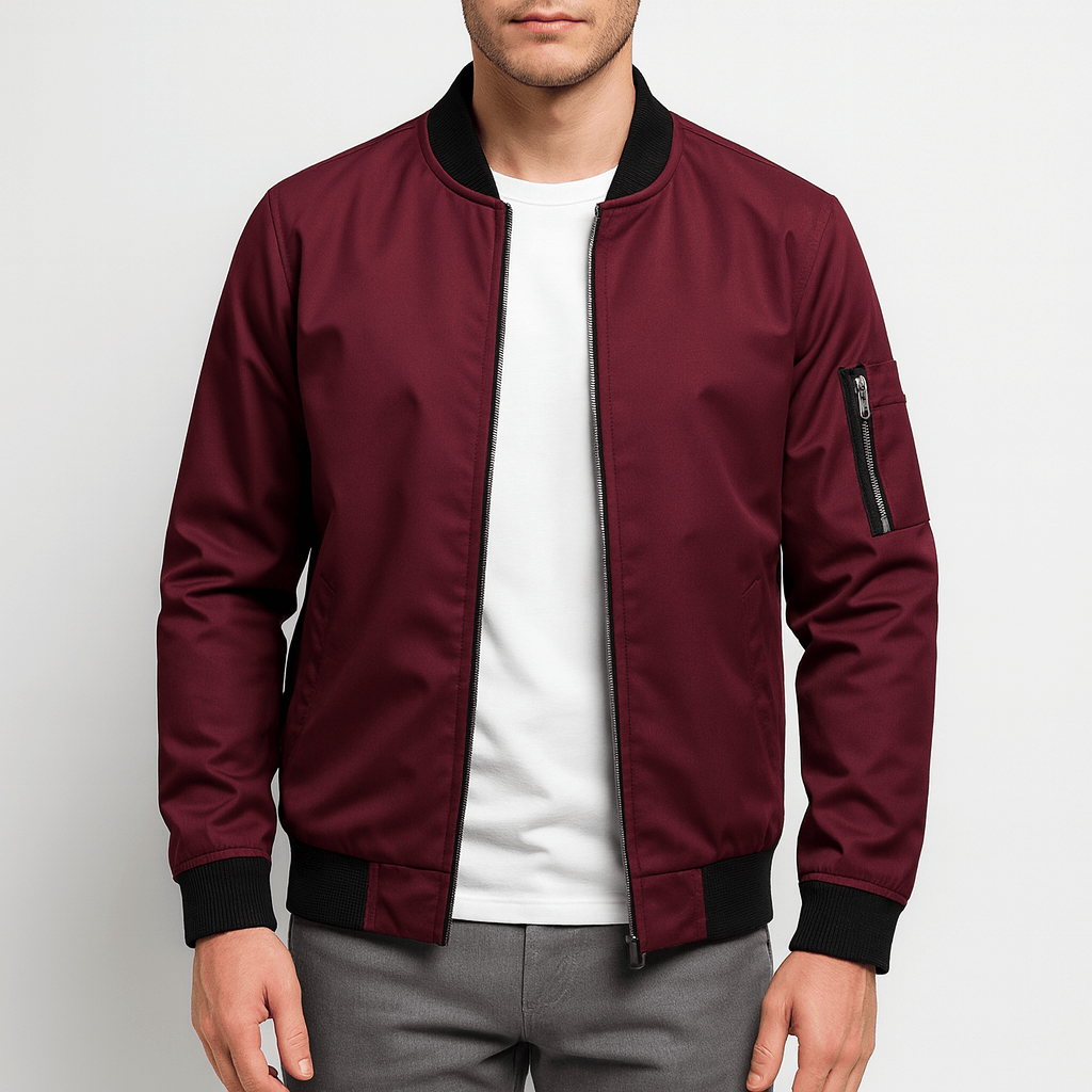 VogeLuxe | Veste bomber légère pour homme 3