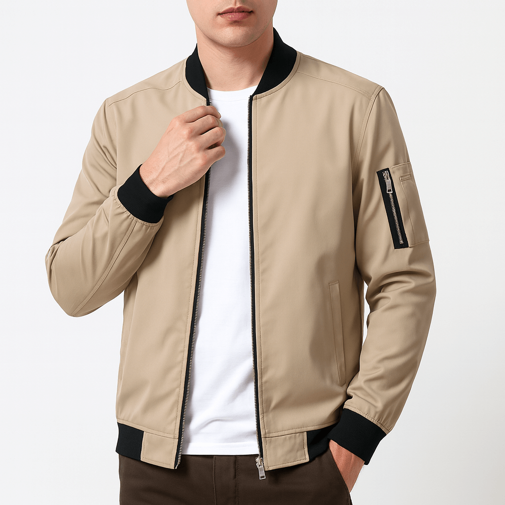 VogeLuxe | Veste bomber légère pour homme 4