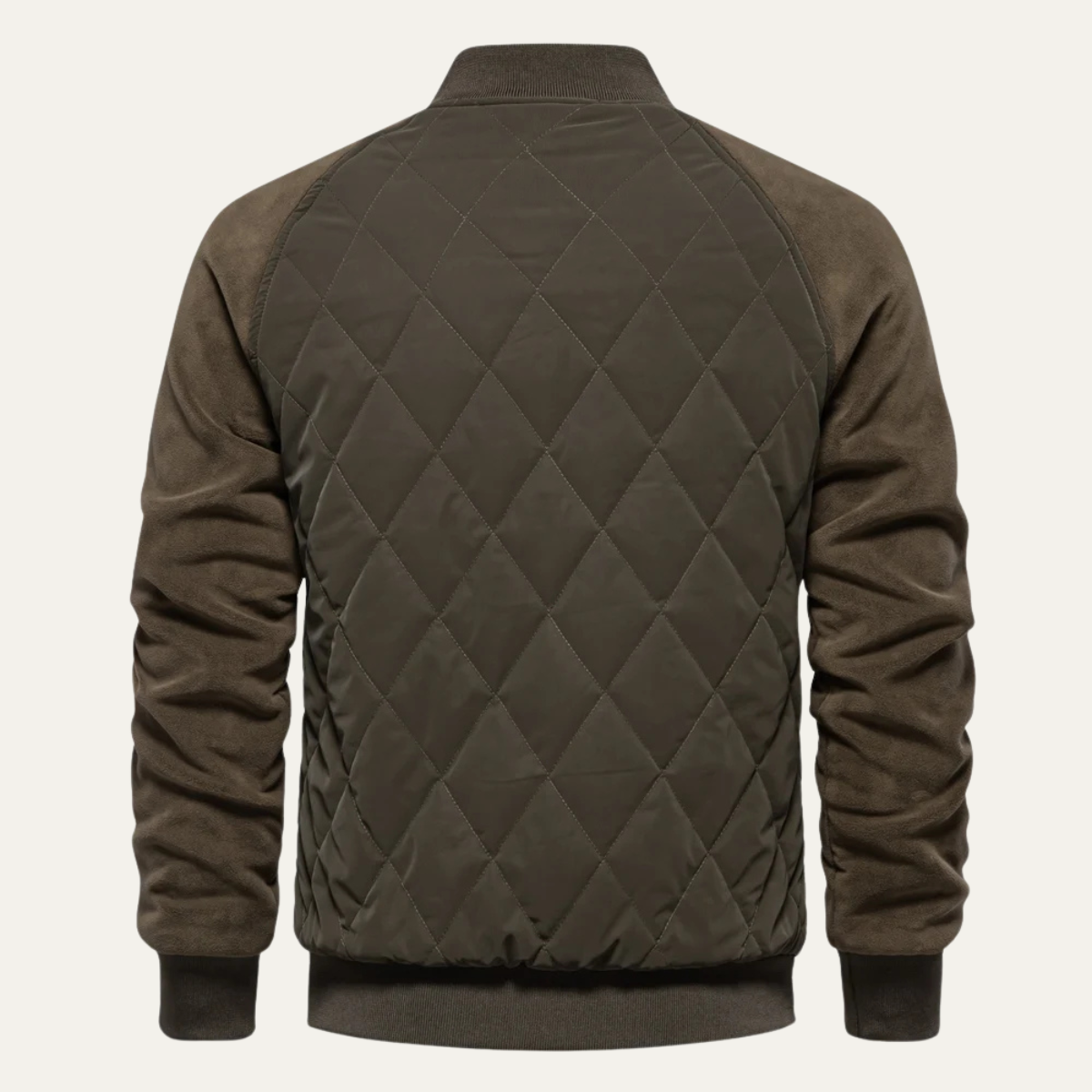 VogeLuxe | Veste bomber matelassée contrastée pour homme 7